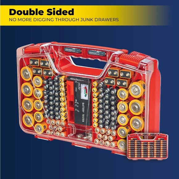 NWT Battery Daddy - Battery Organizer and Storage Unit - Picture 4 of 8